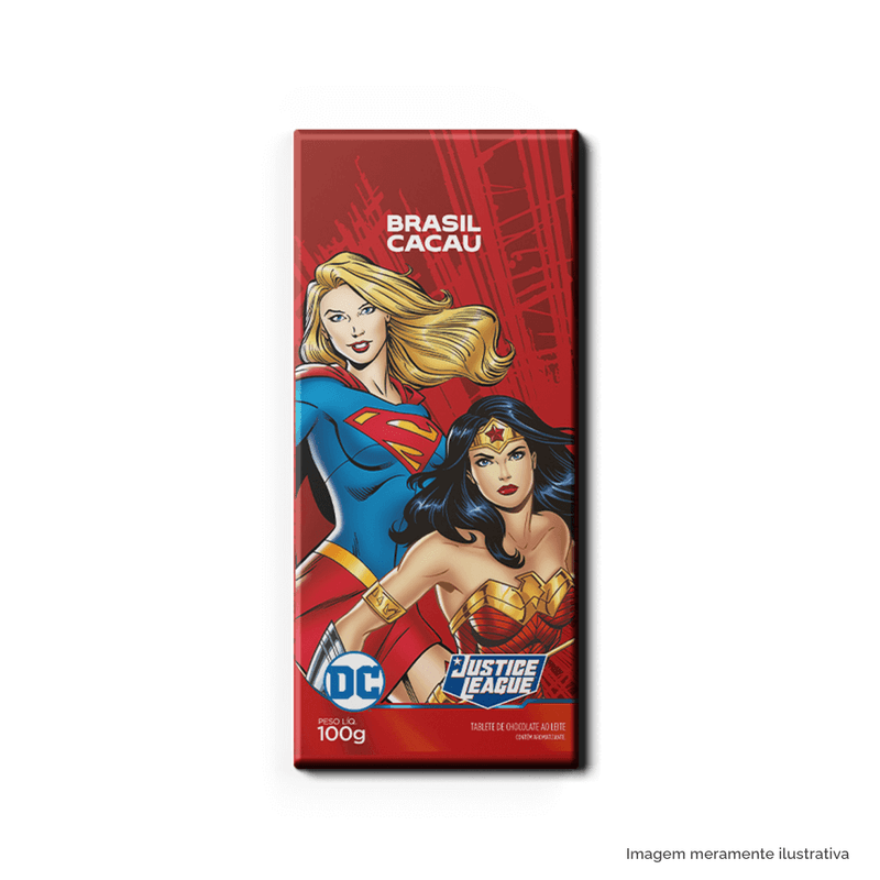 Tablete-ao-Leite-Super-Girl-e-Mulher-Maravilha-100g
