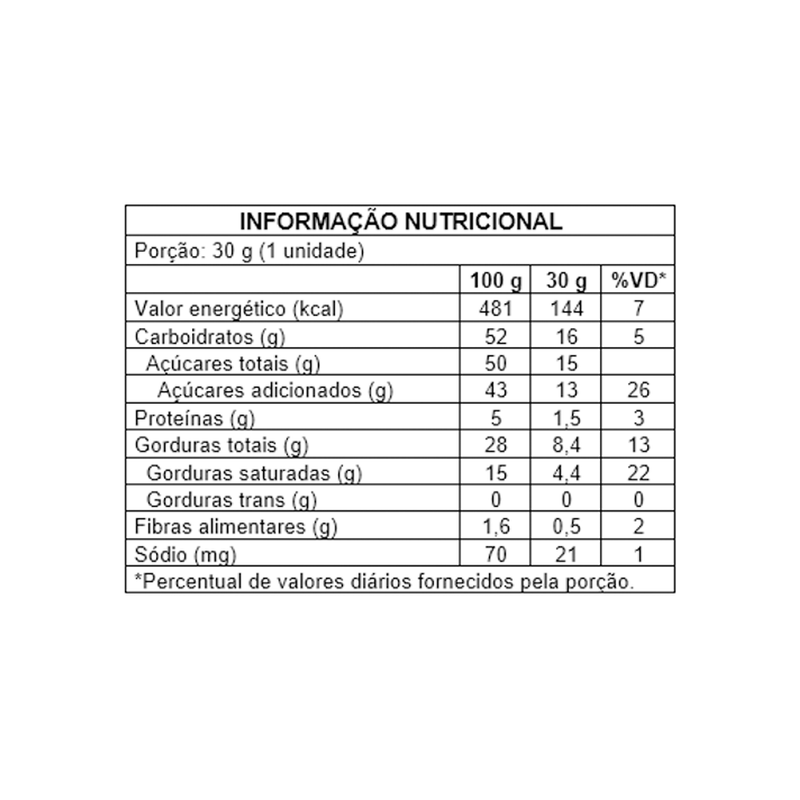 Trufa-Morango-30g