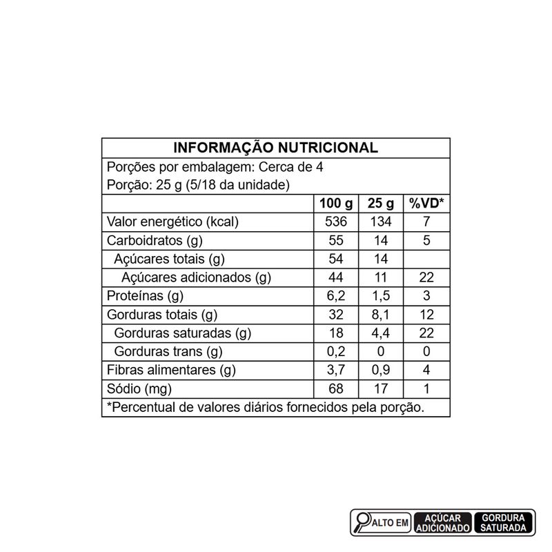 Tablete Recheado Creme de Avela Gato Mia 90g