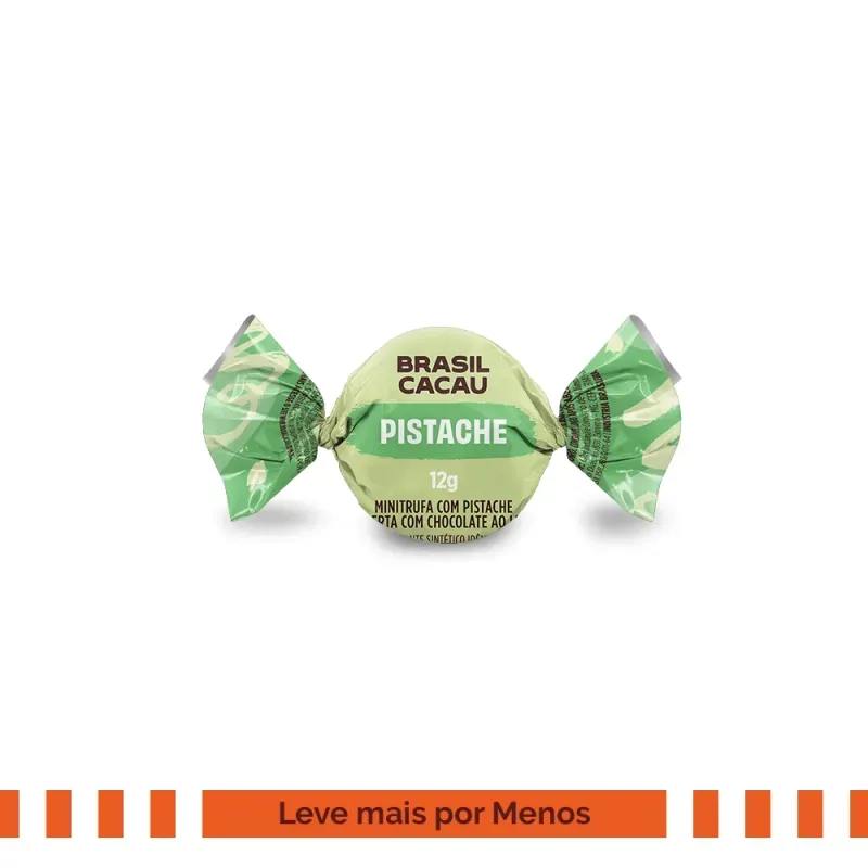 Minitrufa ao leite Pistache 12g