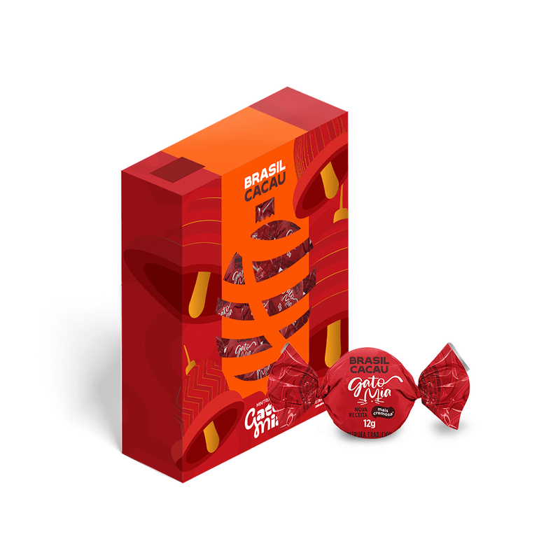 Caixa Minitrufas Gato Mia 144g