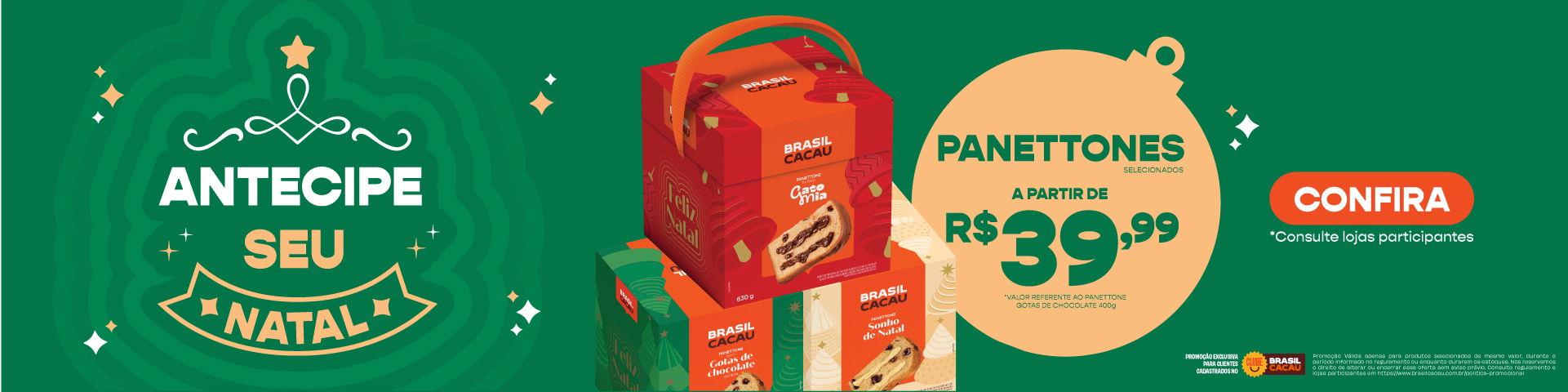 Antecipe seu Natal