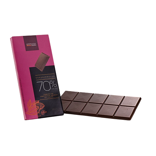 chocolate 70 cacau tablete