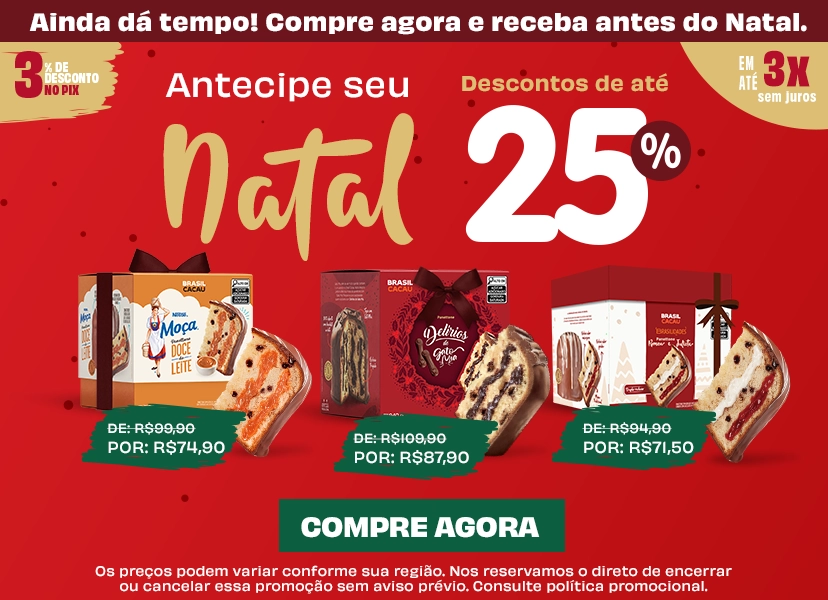 O Melhor Presente - Gift Card Copa R$89,90